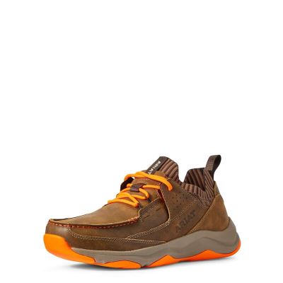 Ariat Country Mile Kahverengi / Turuncu Spor Ayakkabı Erkek (25686-407)